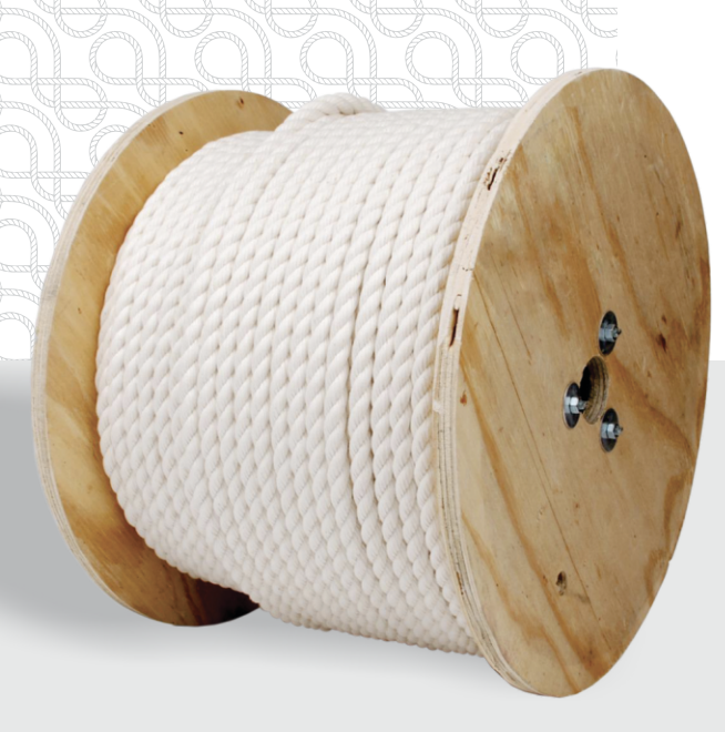 Cotton twine spool